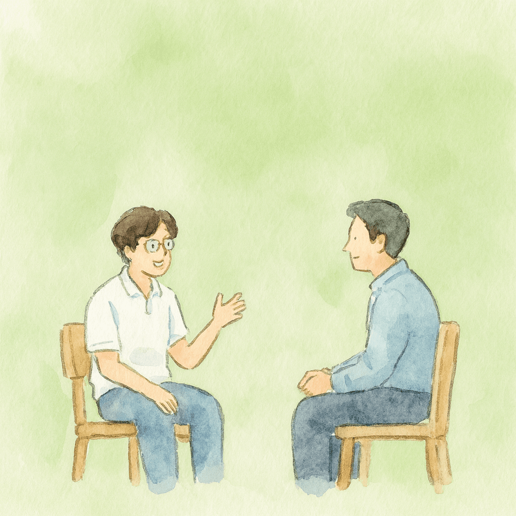 Students working together